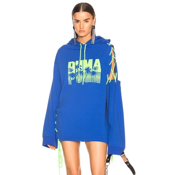 fenty puma zip up hoodie